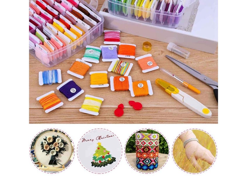 PTN New Embroidery Thread Cross-Stitch Floss Kit Sale Sale Carousel 9