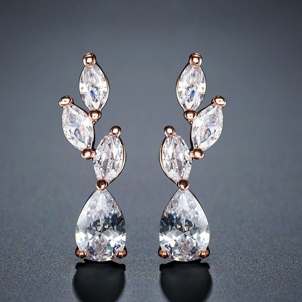 Earrings Jewelry Stud Diamonds Rhinestone Crystal Luxury Fashion Earrings Carousel 1