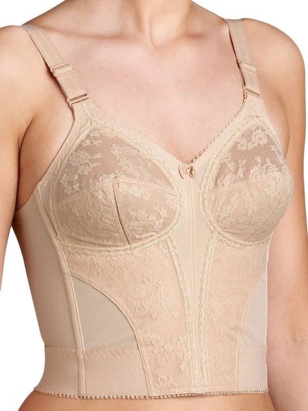 Triumph Doreen L 02 Non-Wired Longline Bra Nude (0026) CS Carousel 2