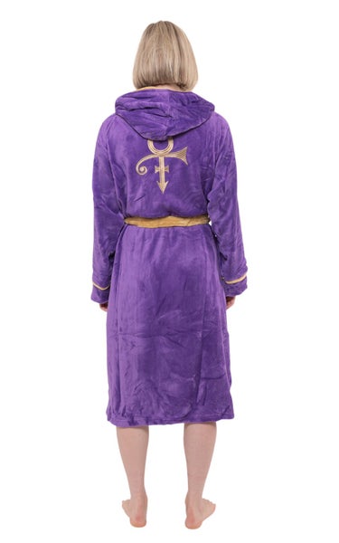 Prince Bathrobe Symbol Logo new Official Purple super soft fleece Unisex Carousel 2
