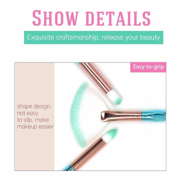 NEW 20Pcs/Pack Diamond Makeup Brush Set Powder Foundation NEW Carousel 2