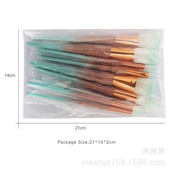 NEW 20Pcs/Pack Diamond Makeup Brush Set Powder Foundation NEW Carousel 7