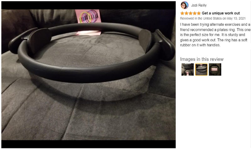 Pilates Ring Circle Yoga Ring Equipment Home Fitness *Local Buy* Carousel 2