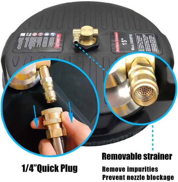 Surface Cleaner 15 " Water Blaster - (NZ Clearance) Carousel 12