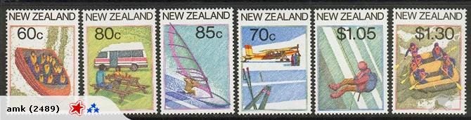 1411/6. NZ - 1987 Tourism Set (6) - UHM Carousel 1