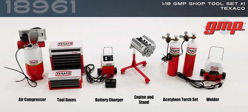 GMP 1:18 18961 Tool Set - Texaco Carousel 1