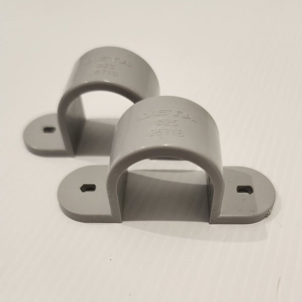 25mm Conduit Mounting Saddle - Pack of 2 Carousel 1