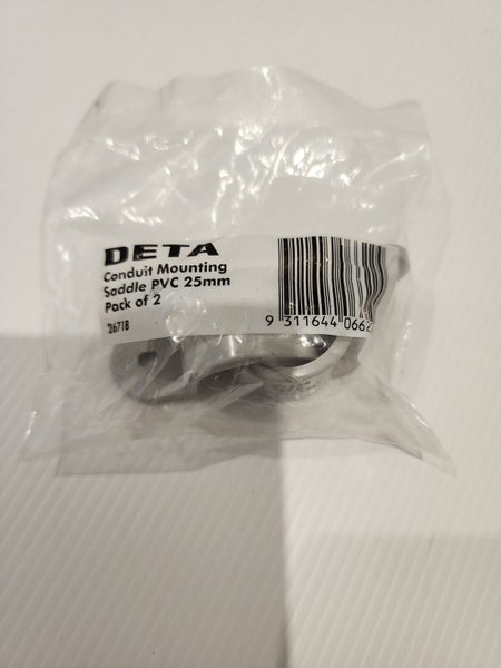 25mm Conduit Mounting Saddle - Pack of 2 Carousel 2
