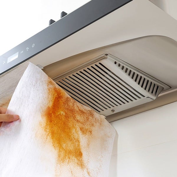 Disposable Rangehood Grease Filter Wool / Extractor Fan Filter Liner Carousel 2