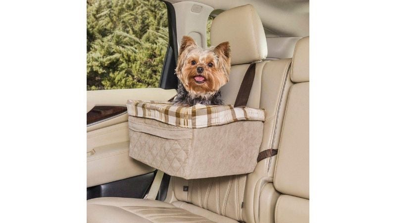 Dog Booster Seat - Happy Ride Quilted 8kg Carousel 1