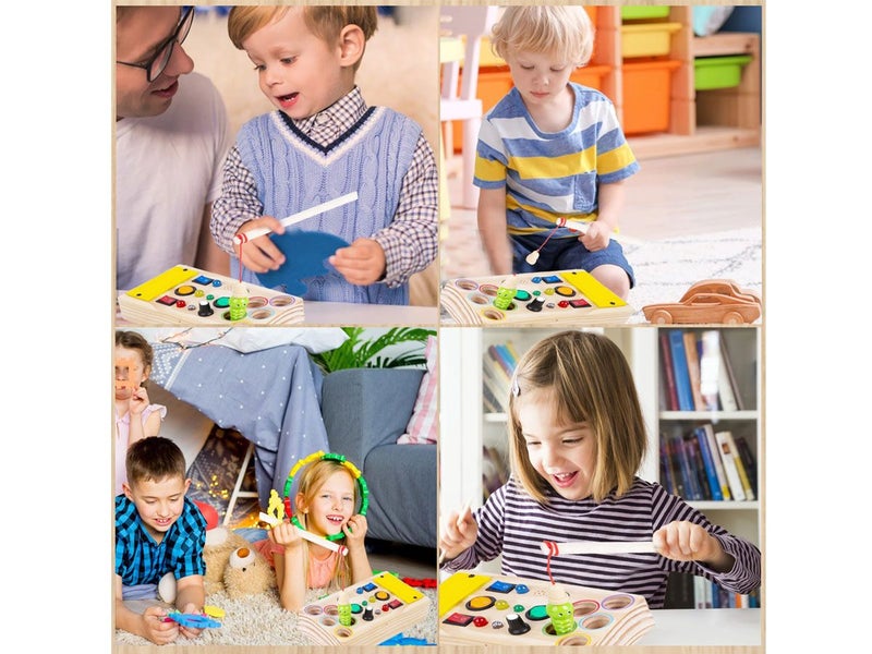 PTN New Wooden Busy Board Fishing Game Set Sale Sale Sale Carousel 2