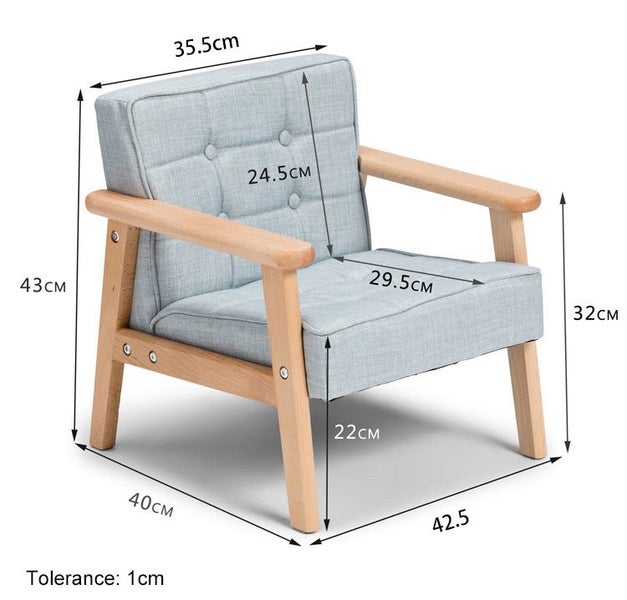 New Toddler Chair White PU. Carousel 1