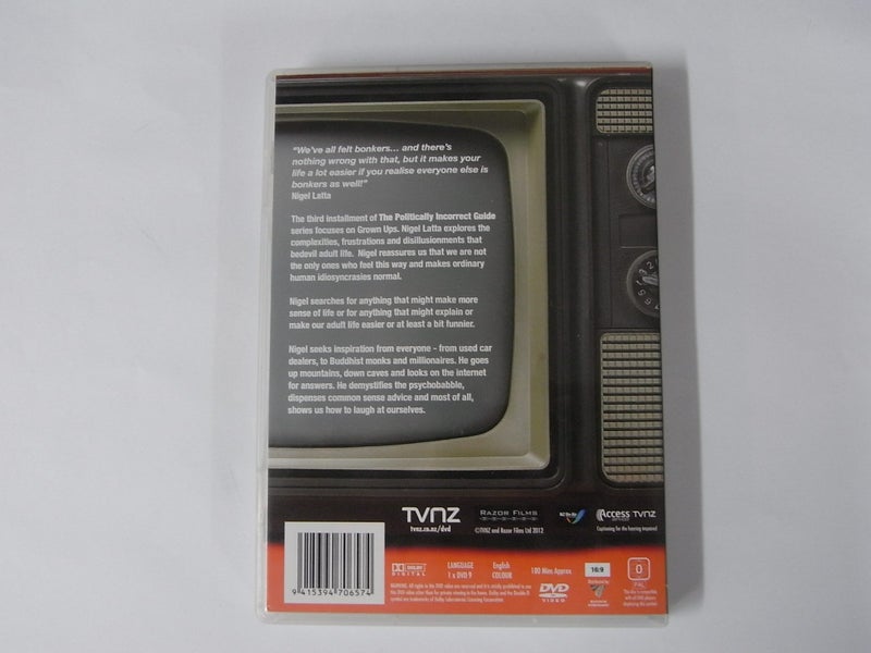 The Politically Incorrect Guide to Grown Ups- Nigel latta- As New Carousel 2