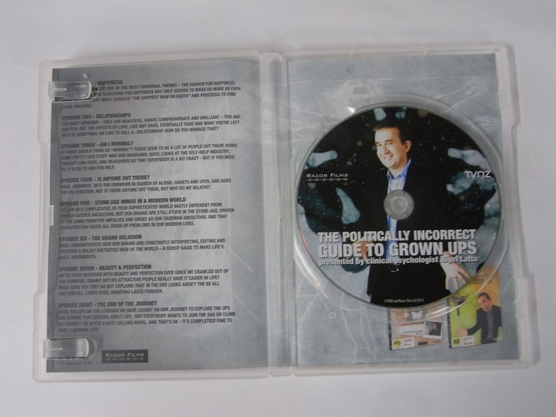 The Politically Incorrect Guide to Grown Ups- Nigel latta- As New Carousel 3