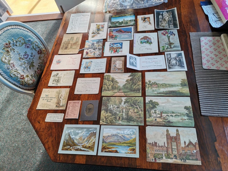 Selection of Antique Pictorial and other Memorabilia Items Carousel 2