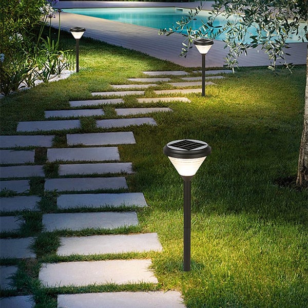 Aluminium solar garden light Carousel 2