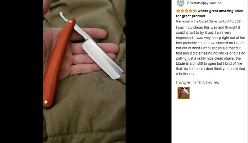 Vintage Straight Edge Barber Razor for Close Shaving *Over Stocked* Carousel 2