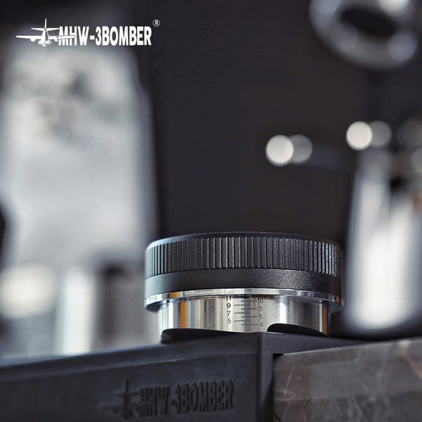 MHW-3BOMBER Slim Coffee Distributor 53mm Black Carousel 2