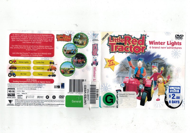 Little Red Tractor, Winter Lights Carousel 1