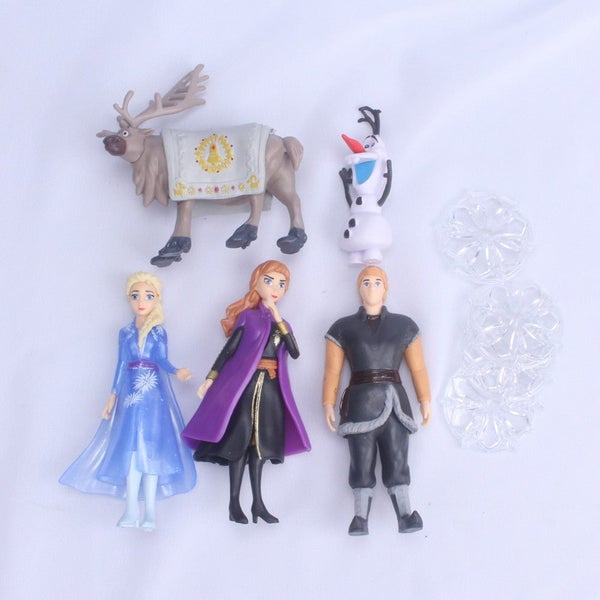 Frozen cake topper Figures Set 5Pcs Carousel 3