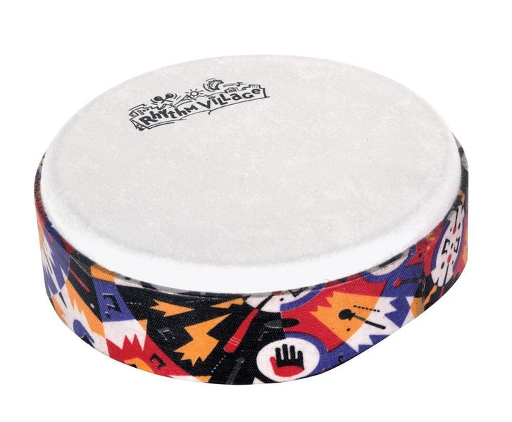Rhythm Village Kids 6" Hand Drum Carousel 1