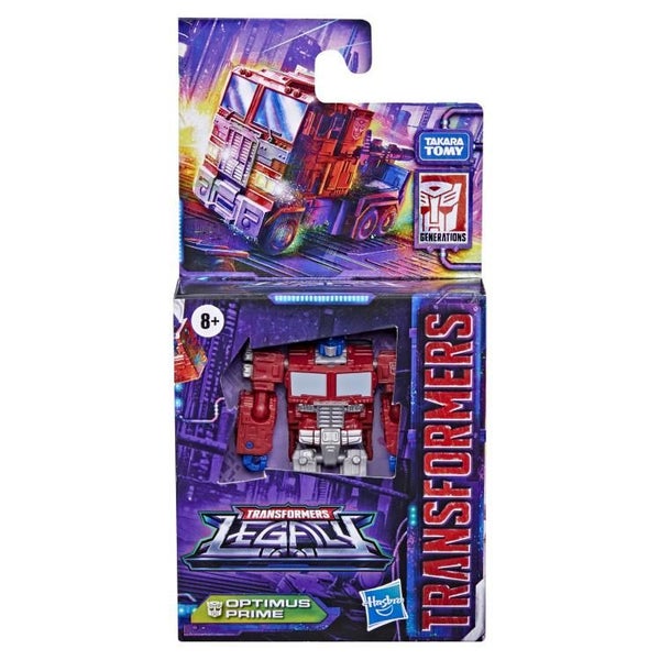 Transformers Generations Legacy Core: Optimus Prime Action Figure Carousel 2