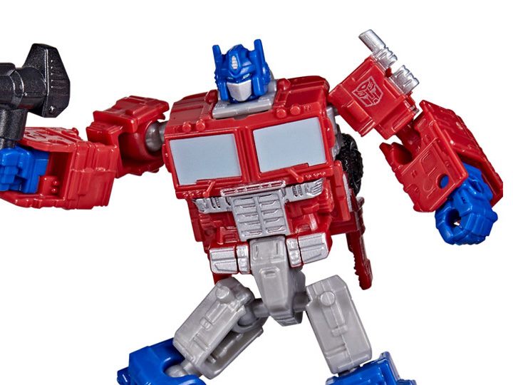 Transformers Generations Legacy Core: Optimus Prime Action Figure Carousel 6
