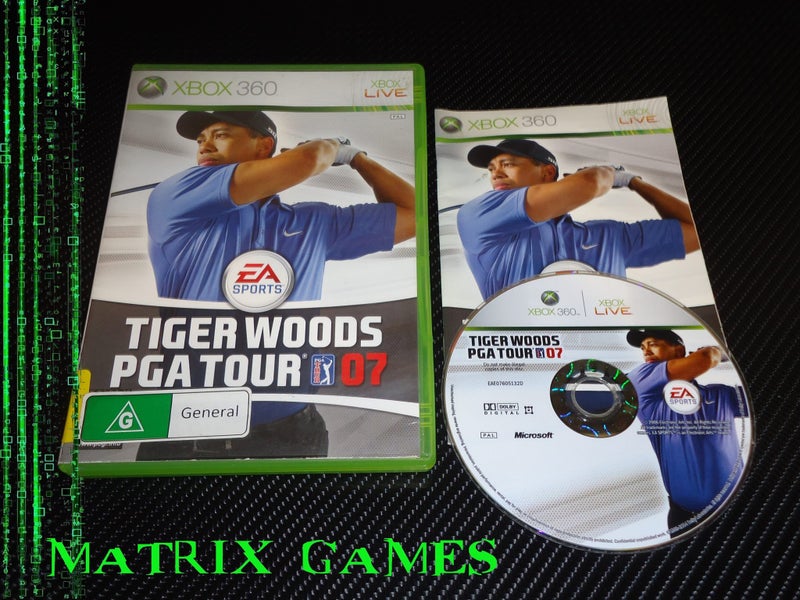 Tiger Woods PGA Tour 07 (Xbox 360, 2006) Carousel 1