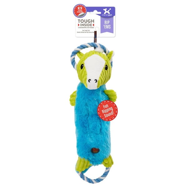 DOG TOY - CHARMING PET RIPEM WITH K9 TUFF GUARD HORSE LARGE Carousel 1
