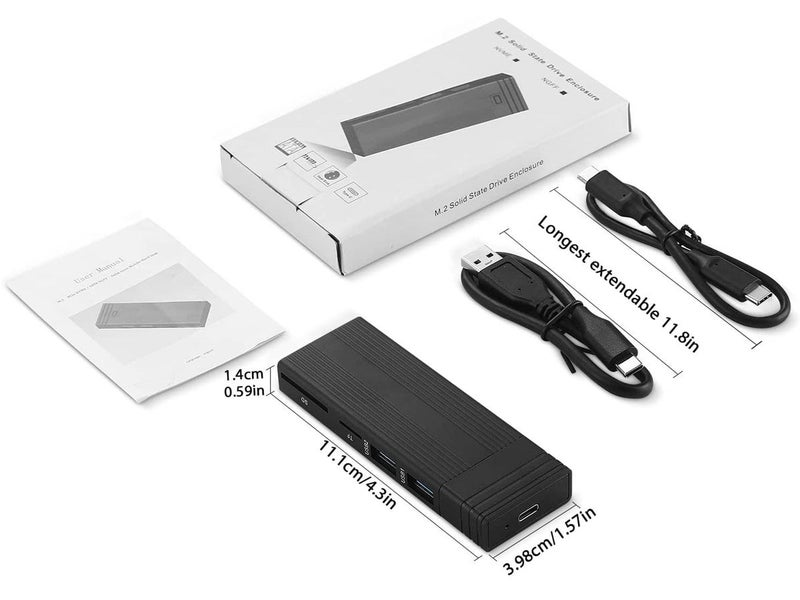 NVME SSD Hard Drive Enclosure Clearance - Clearance Carousel 11