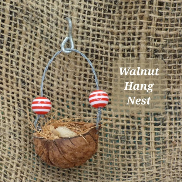 Mouse Toy - Walnut Hang Nest Carousel 1