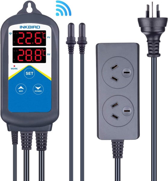 WiFi Temperature Controller Aquarium Heating Thermostat 306A Waterpoof Carousel 1