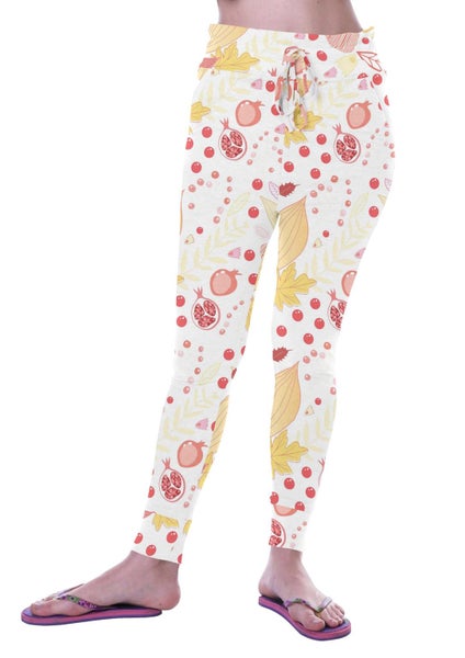 Moomaya Printed Nightwear 2 Pcs Set For Women's Spaghetti strap Sleepwear Carousel 7