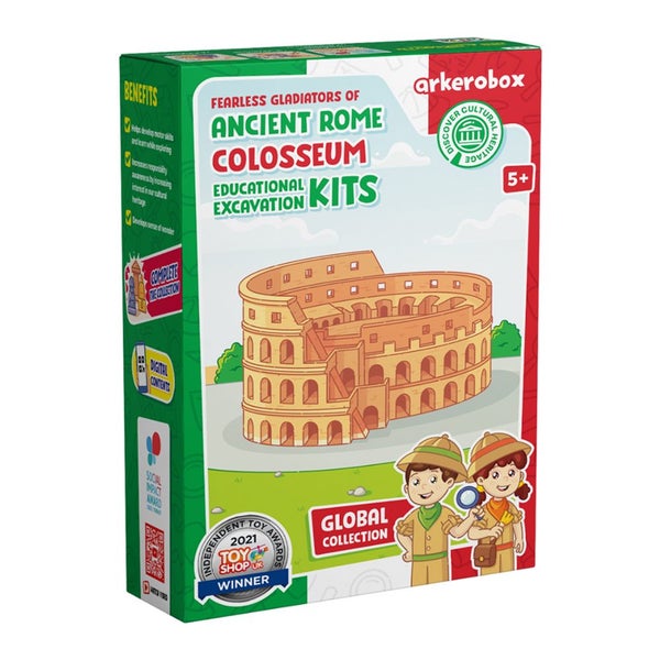 Arkerobox Ancient Rome Colosseum Educational Excavation Kits Kids Children 5y+ Carousel 1