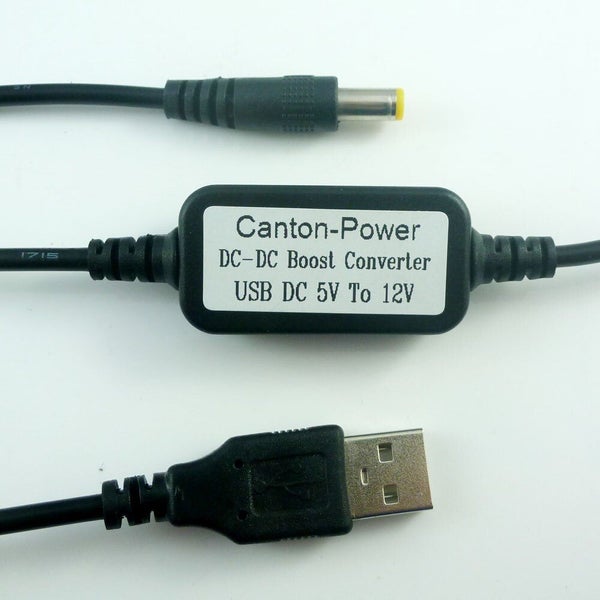 USB to DC 5.5x2.1mm Cable DC-DC Boost Conerter Step-up Voltage Supply Module Carousel 2