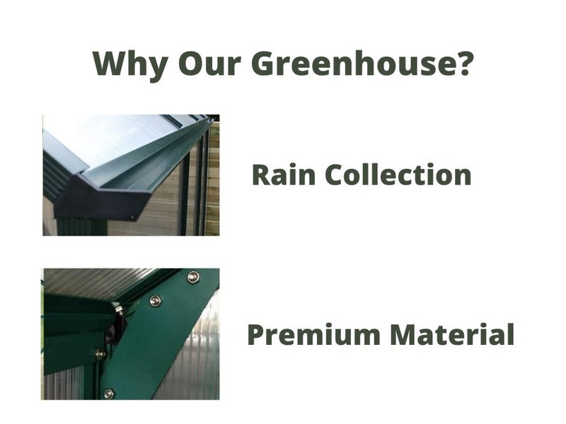 3m x 9m THE ULTIMATE GREENHOUSE 6mm Twin Wall Carousel 17