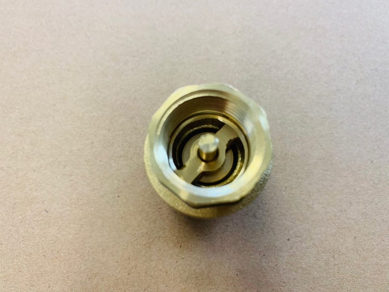brass check valve 1/2 inch (15mm) -- non returning valve Carousel 2
