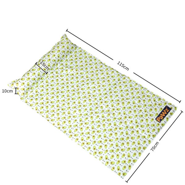 Pawz Pet Cooling Mat Gel Bed Pillow Sofa Self-cool Summer Avocado S M L XL Carousel 10