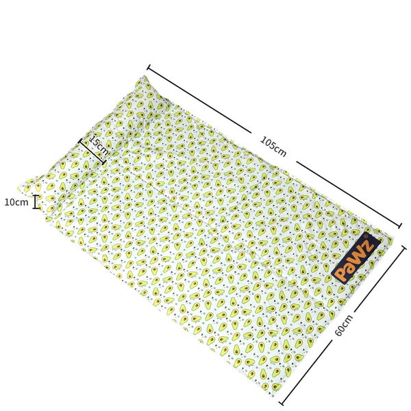 Pawz Pet Cooling Mat Gel Bed Pillow Sofa Self-cool Summer Avocado S M L XL Carousel 10