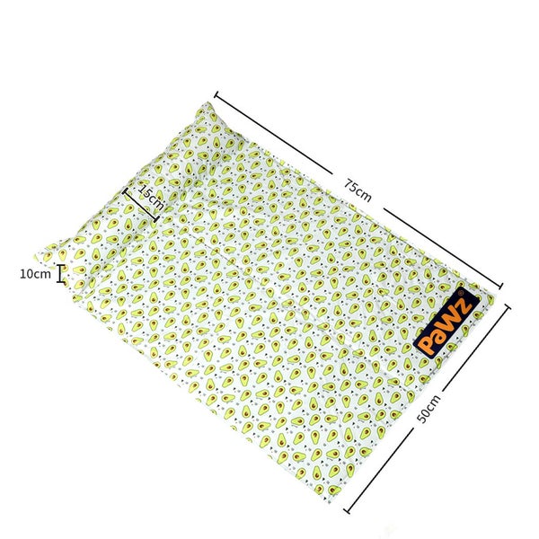 Pawz Pet Cooling Mat Gel Bed Pillow Sofa Self-cool Summer Avocado S M L XL Carousel 10