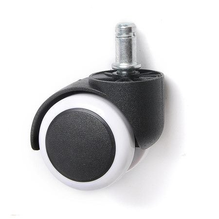 5pcs Replacement Office Chair Casters for Hardwood and Carpet Floors Carousel 12