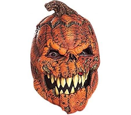 Halloween Pumpkin Mask Scary Latex Full Head Mask Fancy Dress Scarecrow Carousel 2