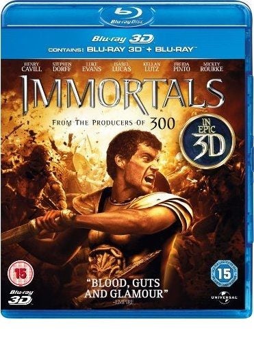 Immortals (Blu-ray 3D + Blu-ray) - New!!! Carousel 1