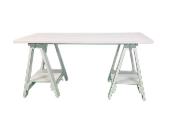 TRESTLE Desk----White or Two Tone Colour Carousel 2