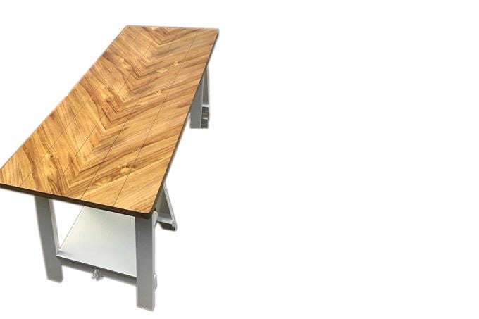TRESTLE Desk----White or Two Tone Colour Carousel 4