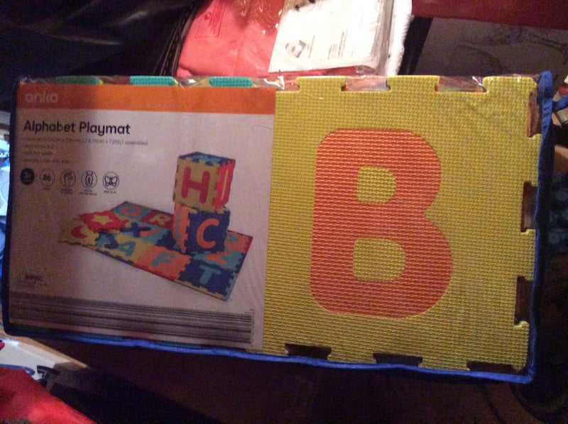 Awesome NEW unopened ALPHABET PLAYMAT to build and play on Carousel 1