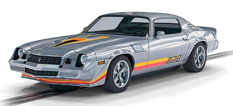 Scalextric C4227 Chevrolet Camaro Z28 - Silver Carousel 1