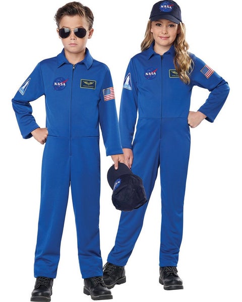 Nasa Jumpsuit Kids Costume Carousel 1
