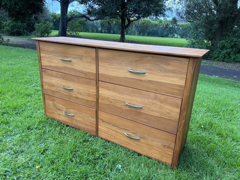 Modern design rimu lowboy- FULLY RESTORED Carousel 2