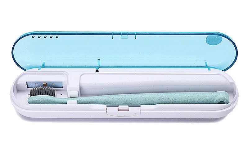 UVC LED Toothbrush Cleaning Box Pro Home Travel Toothbrush Cleaner Device Carousel 1